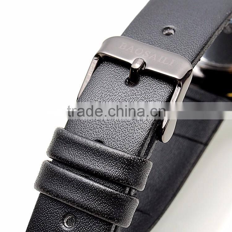 Marble Texture Dial Watch Custom Personalized Soft Leather Female Casual Modern Lady Watch