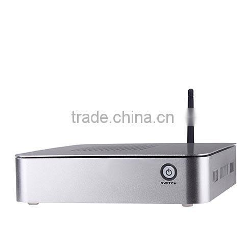 Big promotion mini desktop pc INTEl G1610 Celeron Dual core 3D thin client INTEL core hd graphics card support Linux OS Ubuntu