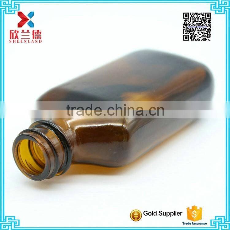 wholesale 110ml Amber Pharmaceutical Oral liquids/Syrup medicine bottles