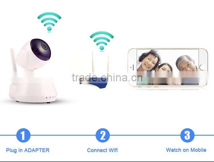 Kendom wifi cctv camera with audio function for recording audio mini wifi camera