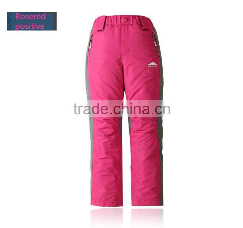 Top selling waterproof outdoor polyester ski pants,hiking pants,children sport pants