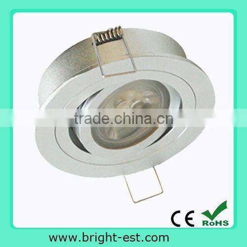220V LED Downlight 3W Square