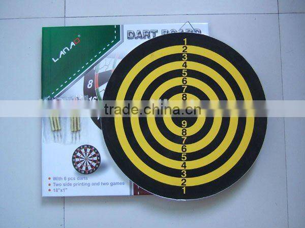 18'' paper dartboard