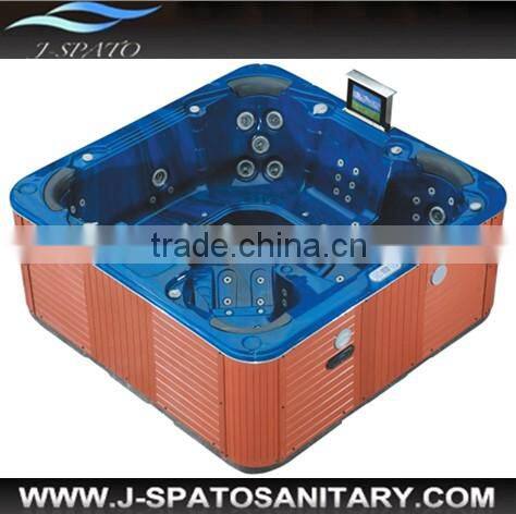 2013 new product made in china 3 person acrylic j-spato outdoor swim whirlpool spa