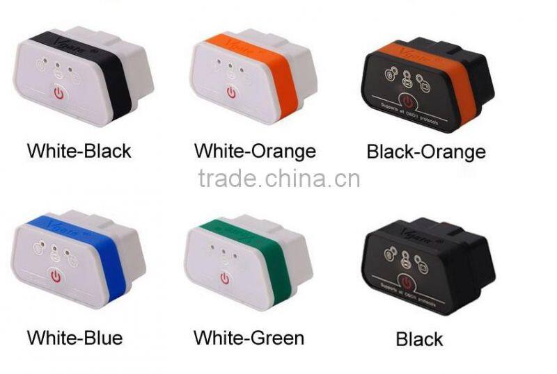 Hot Sale !Vgate wifi Icar 2 ELM327 scanner Icar2 Elm 327 For Android PC iPhone iPad Icar2 Vgate Car Diagnostic interface