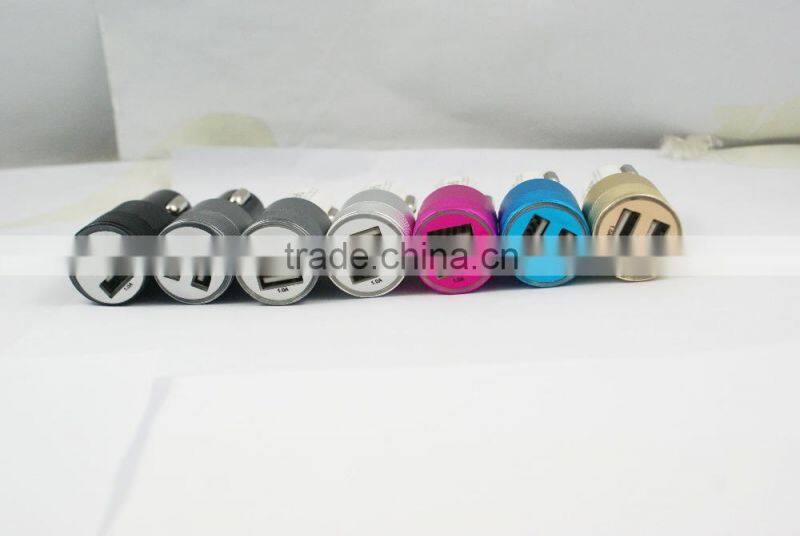 Free samples dual usb car charger for usb portable car charger