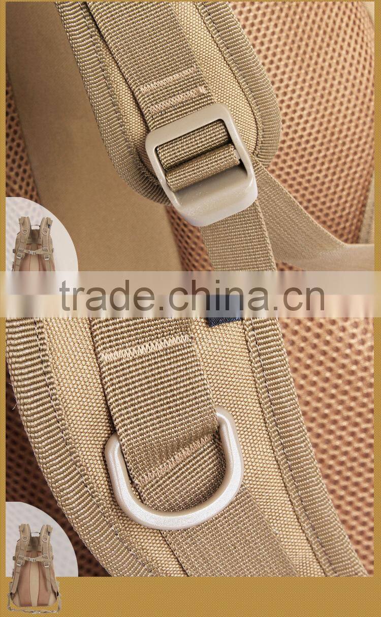 2016 Large capacity camouflage military backpack for outdoor activities