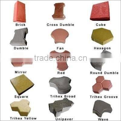 2016 DY150T colorful paver floor block making machine with good quality