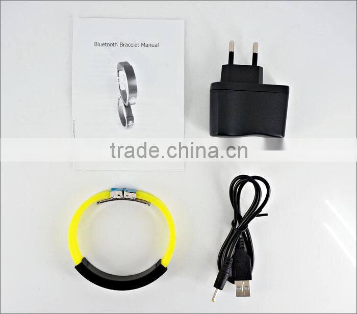 Smart Fitness Silicone Bluetooth Bracelet Vibrating with long standby WT-16