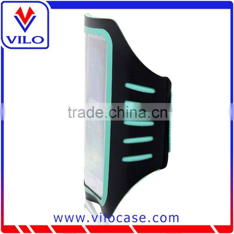 beautiful design card holder earphone jogging sports armband for running