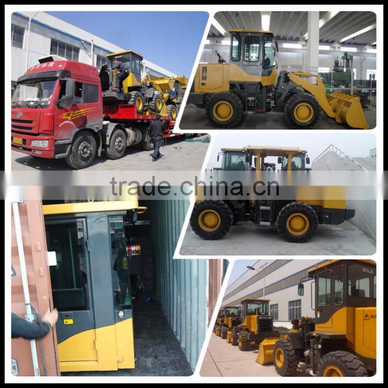 G956L 5.0Ton wheel loader with C6121/cummins diesel engine F2/R1 gearbox for Libya