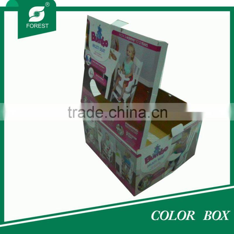 HIGH QUANTITY CUSTOMIZED CHILDREN SEAT PAPER COLOR BOX