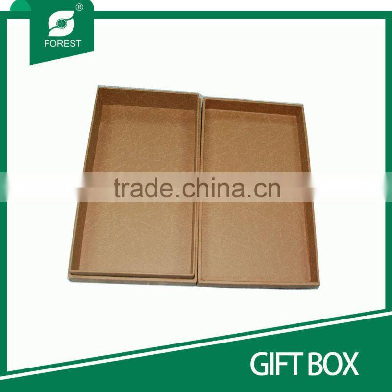 2015 POPULAR BROWN CARDBOARD GIFT BOXES FOR PACKING SCRAF WITH HIGH QUALITY