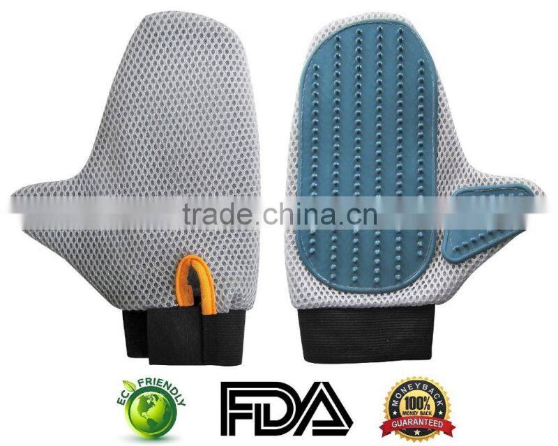 Cat & Dog Grooming Glove for Short and Long Hair Pets by ISHOW