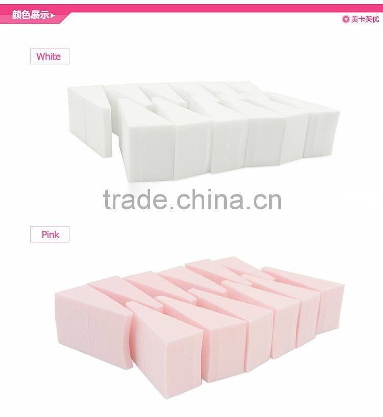 Makeup Cosmetic Facial Sponge Pad Foundation Powder Puff 12 pcs Pink