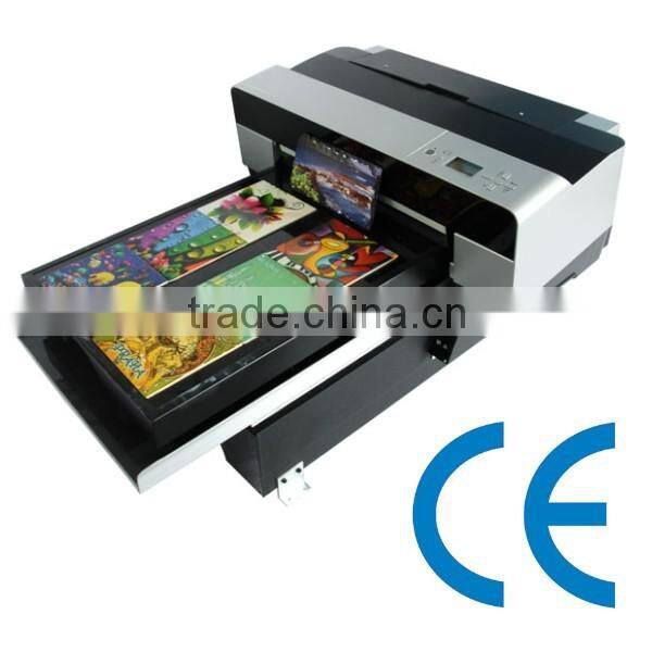 Eco Solvent Ink A2 Size Digital Flatbed Printer