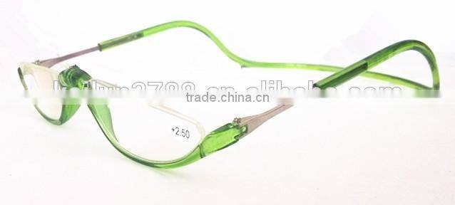 2016 Newest Half-framed Magnetic Split Reading Glasses