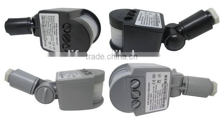 180 degree time delay electric light PIR motion sensor switch