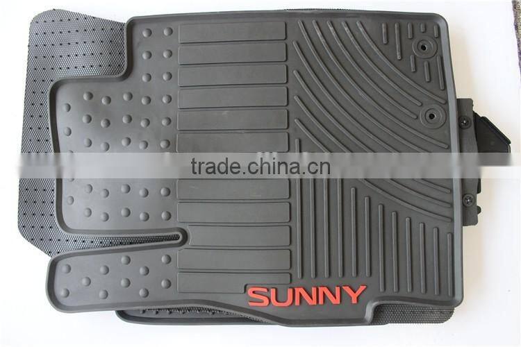 Best quality car ottomans origional size for Nissan sunny pvc car mat