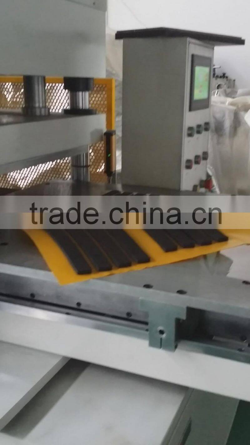 kiss cut die cutting machine for Mylar, Rubber Cushion, Foam, Film