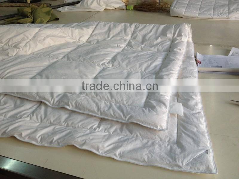 100%cotton quilt with cotton case and cotton filling natural quilt