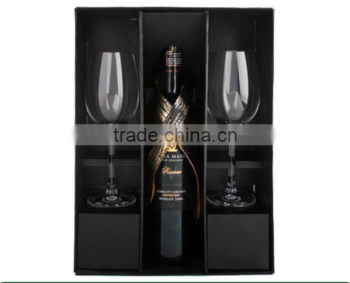 custom cheap single wine glass box wholesale