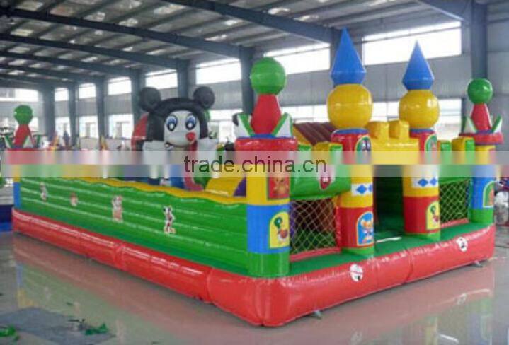 Kids playground inflatable bouncer house for sale