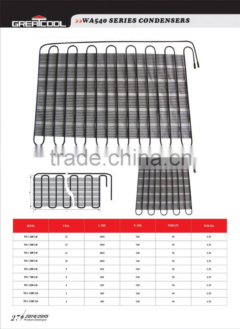 GREATCOOL Refrigeration & Heat Exchange Parts Bundy Tube Wire Condenser