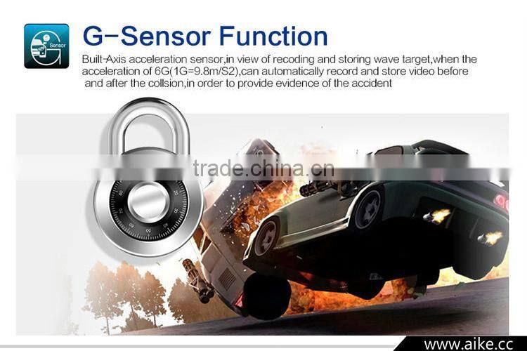 K6000 Car Camera Novatek Chipset Car Video Recorder FHD 1920*1080P 25FPS 2.7 inch TFT Screen with G-sensor Registrator Car DVR