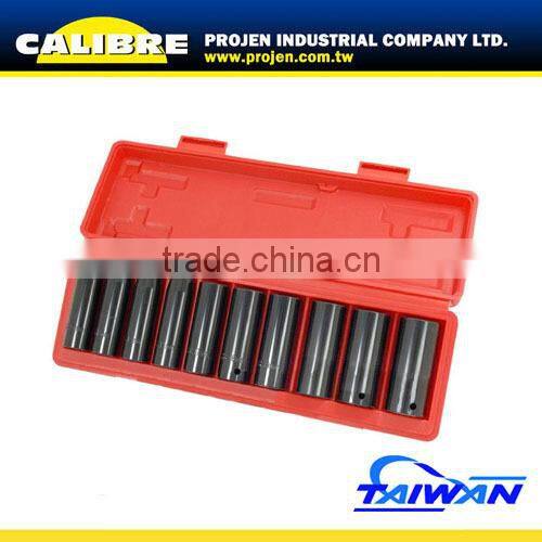 CALIBRE 11pc 1/2" Dr Deep Impact Socket Set