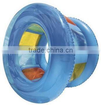 inflatable floating custom water play roll inside ball