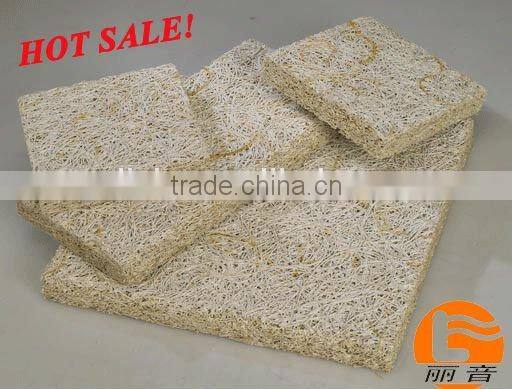 China Acoustic Wood Wool Cement Board Fiber Cement Building Material