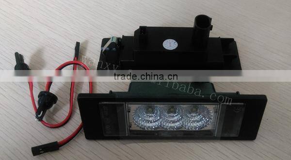 For BMW E87/E63/E64/E64N/E81/E87N/E85/E86/Mini R55 Car License Number Plate LED White Light LED rear registration mark light