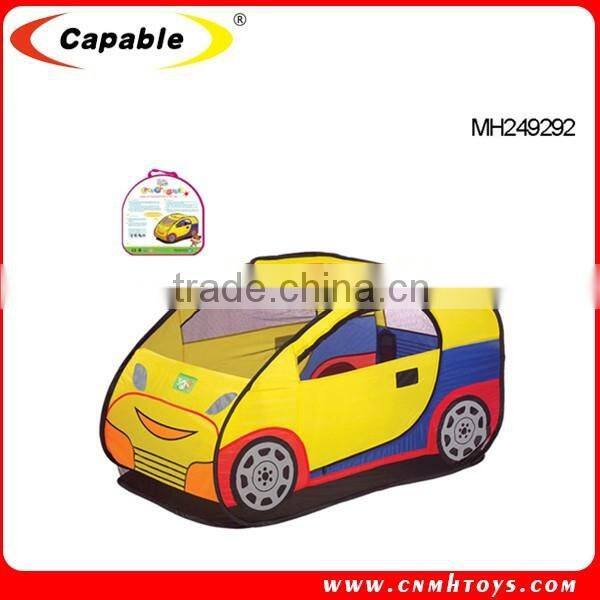 Polyester material toy tent car shape kids play tent