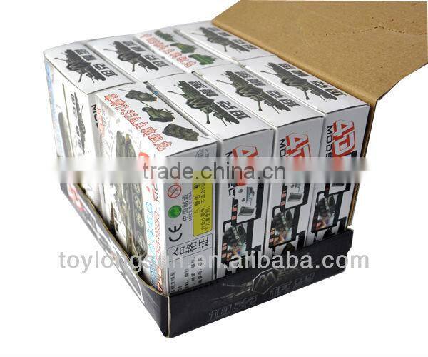 mini assembly tank toys made of ABS plastic
