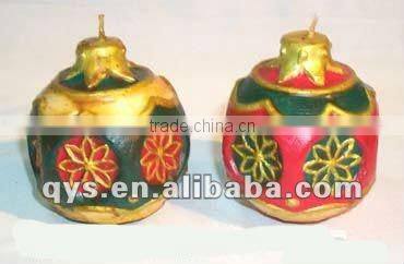 multicolour calabash decorative candle