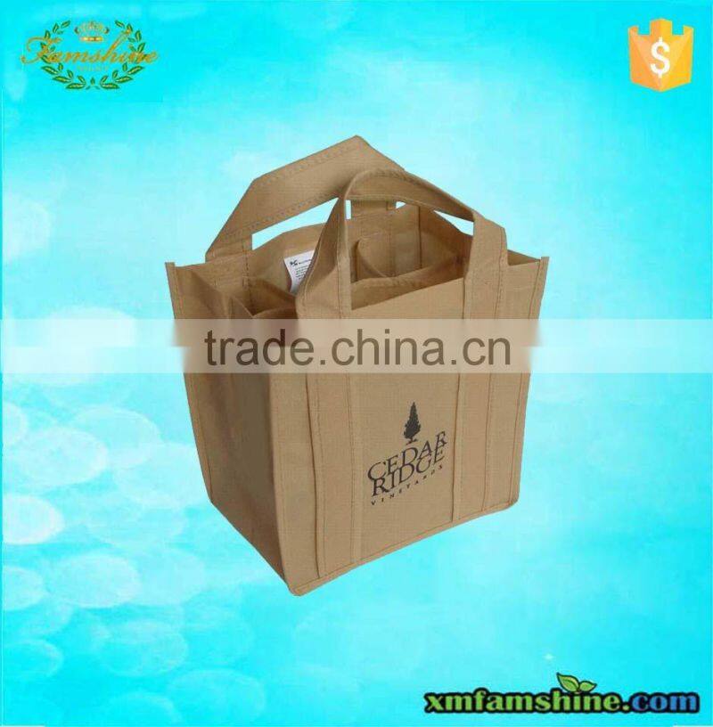 nonwoven recycled wholesale wine bags
