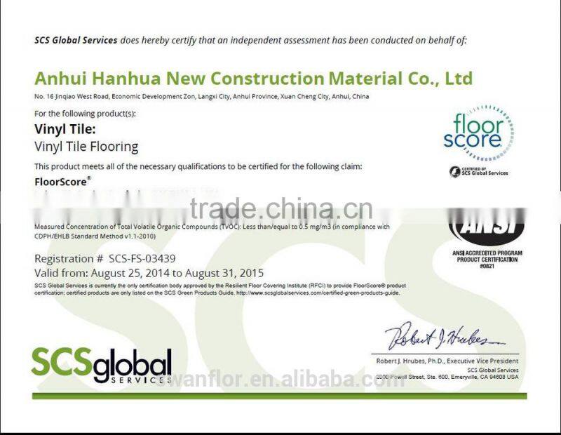 self adhesive vinyl flooring, wood grain loose lay vinyl floor, heavy duty vinyl flooring