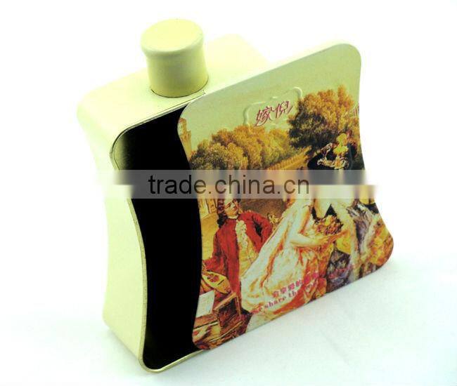 Wholesale frog shape saving tin box with sliding lid