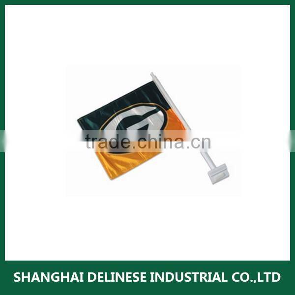 custom football game car hood flag