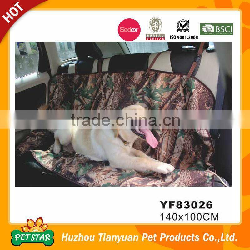 Camo Wholesale Foldable Car Seat Cover for Dog