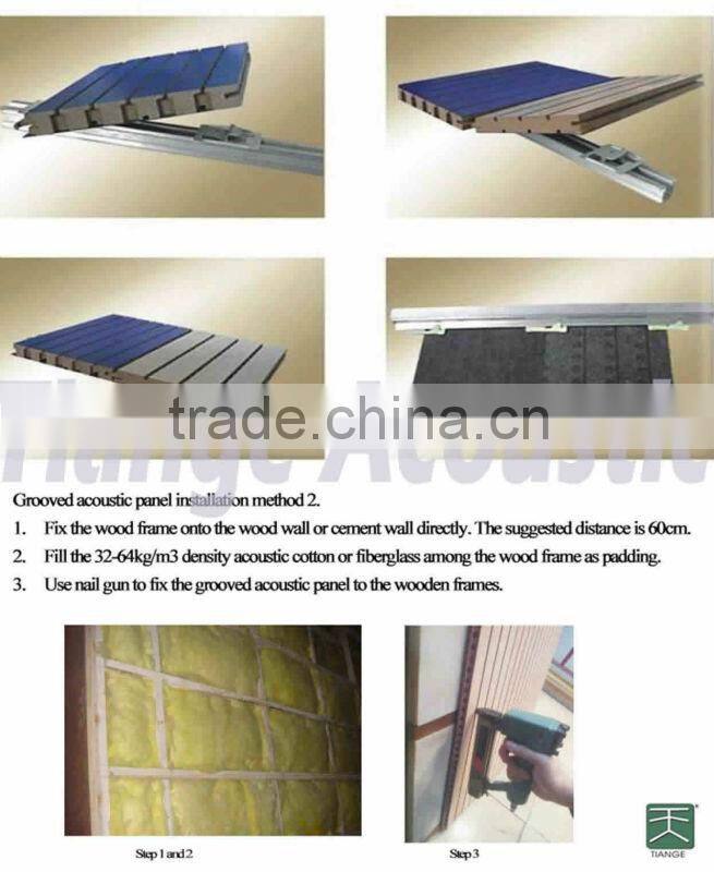 melamin and veneer plate/ mdf wall panel/ mdf acoustic ceiling board/
