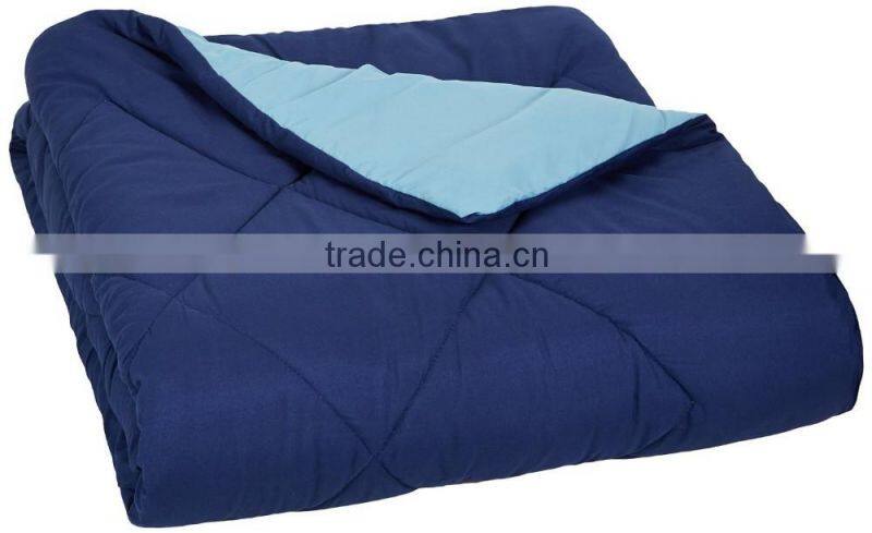 Basics Reversible Microfiber Comforter-red, full/ queen