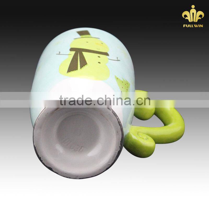 Factory directly wholesale ceramic mugs for happy holiday