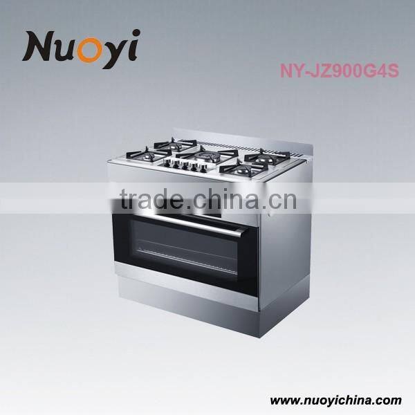 Freestanding Nuoyi gas cooker electric oven combination