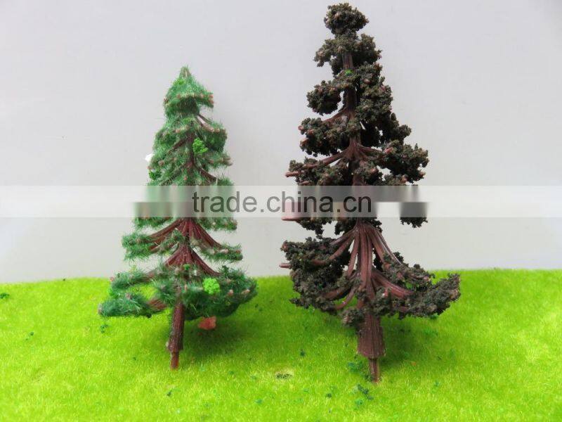 Scale plastic model tree, architecture model tree arm , miniature scale trees, building model tree for HO scale,MT-39