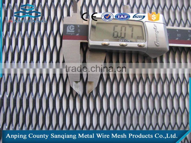 aluminum plate flattened expanded metal mesh