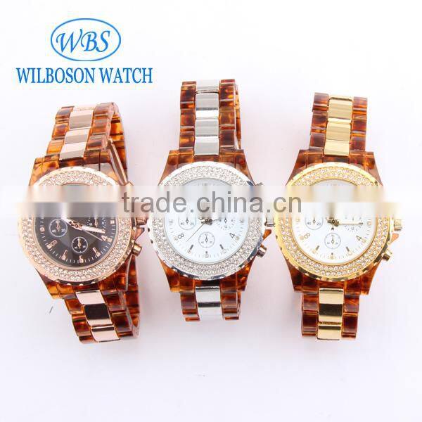 Woman Japan Movt Quartz Watch With Stainless Steel Back