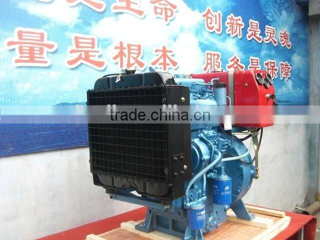good quality 2cylinder 4 stroke diesel engine for sale, diesel engine made in weifang