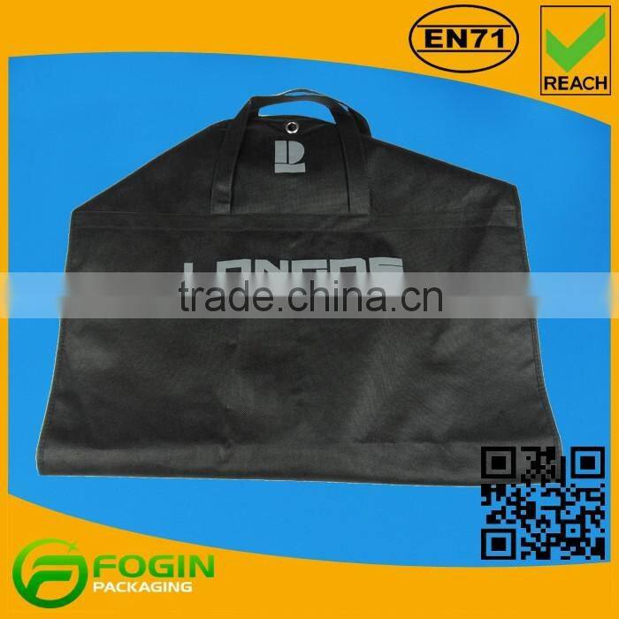 2016 Hot New Shopping Bag Non Woven Foldable Garment Bags for Men